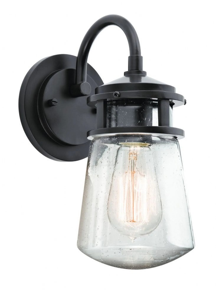Kichler Lyndon 11 1/4" High Aluminum Outdoor Wall Light - Image 6