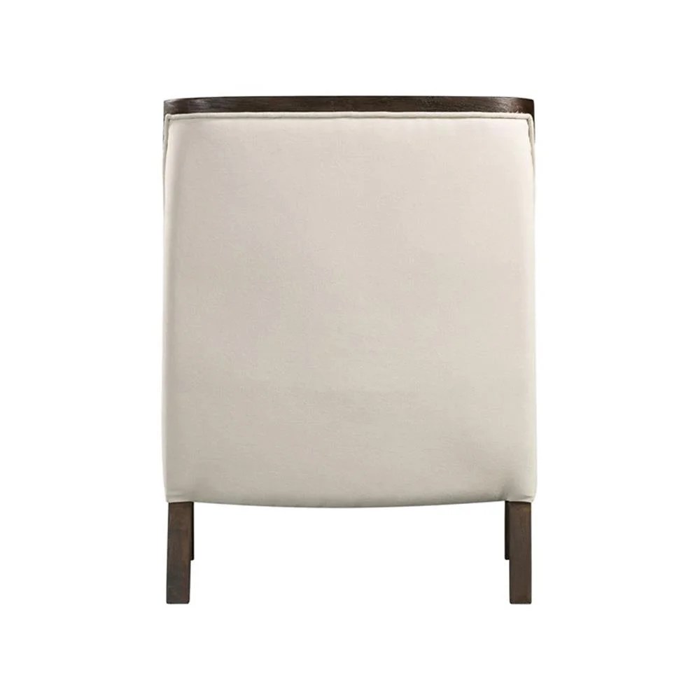 Picket House Furnishings Dayna Beige Accent Chair with Brown Frame - Image 11