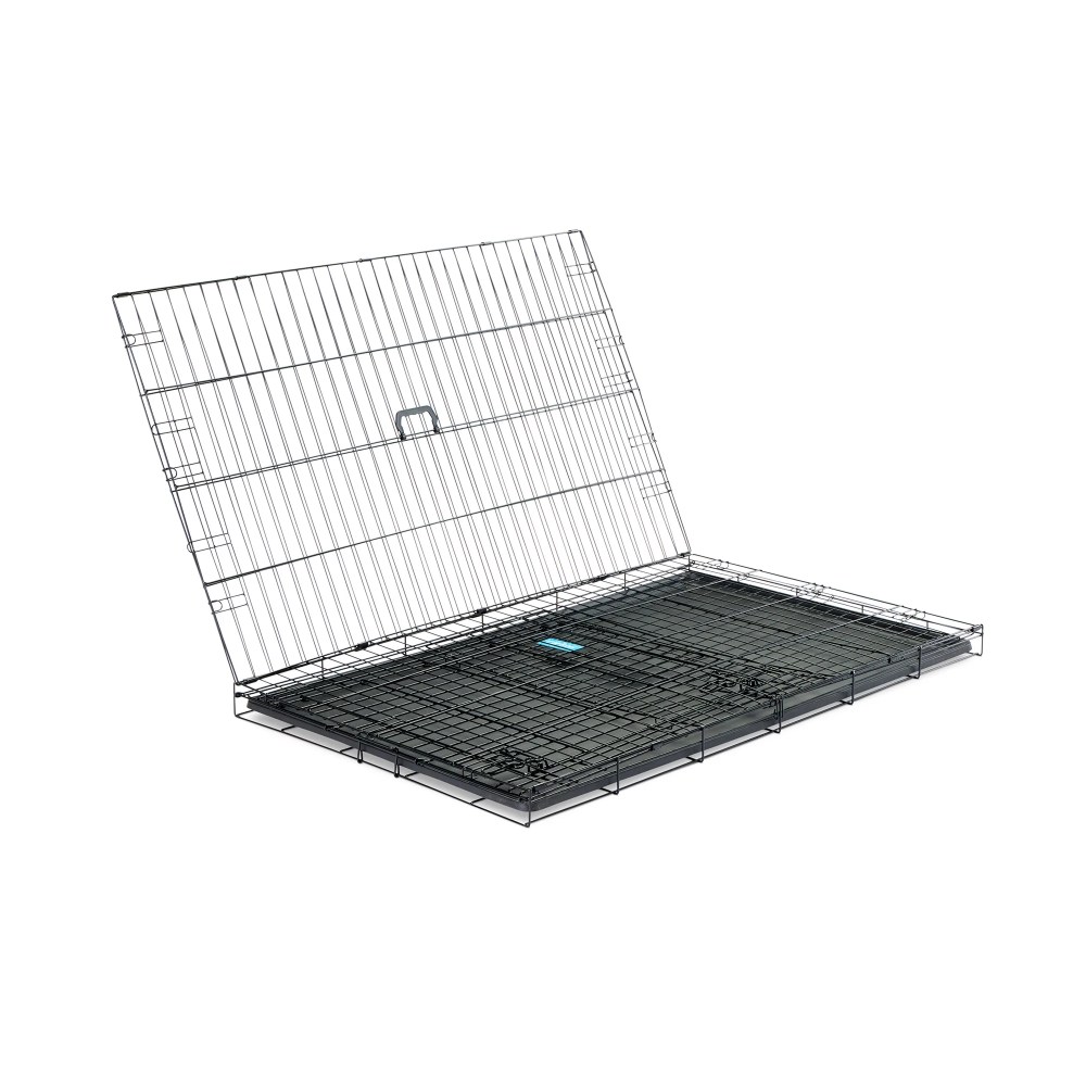 Carlson Pet Products Extra Large Secure Foldable Single Door Metal Dog Crate, Black - Image 10