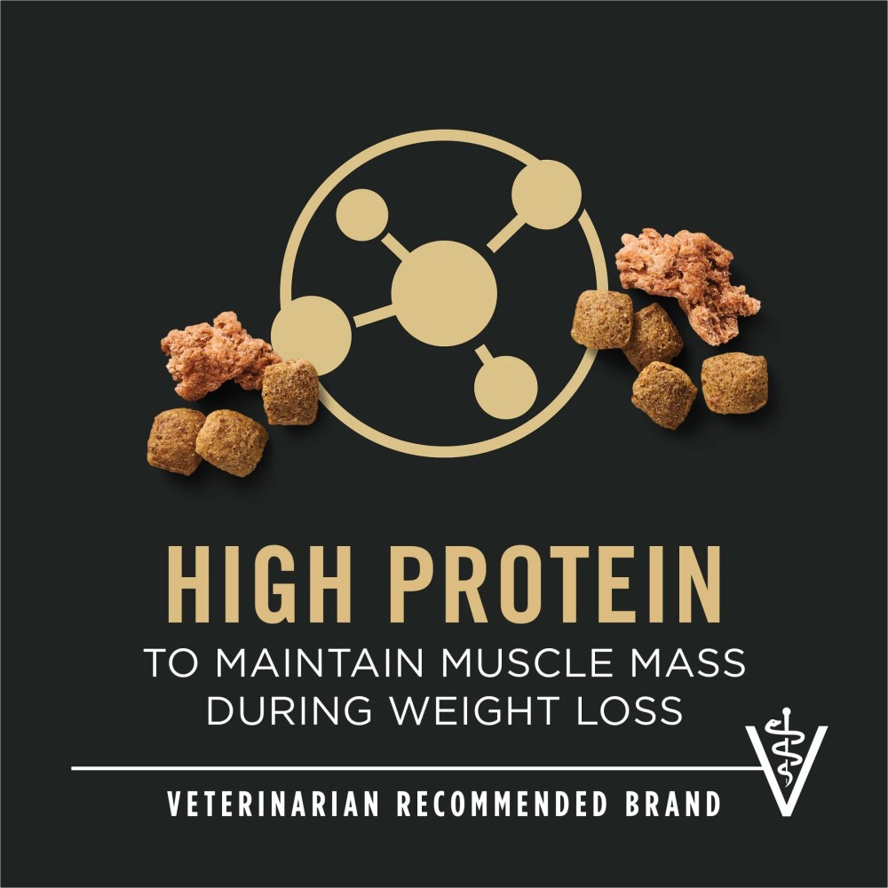 Purina Pro Plan Adult 7 Plus Weight Management Shredded Blend Chicken and Rice Formula Dog Food Senior Formula, 18 lb Bag - Image 3