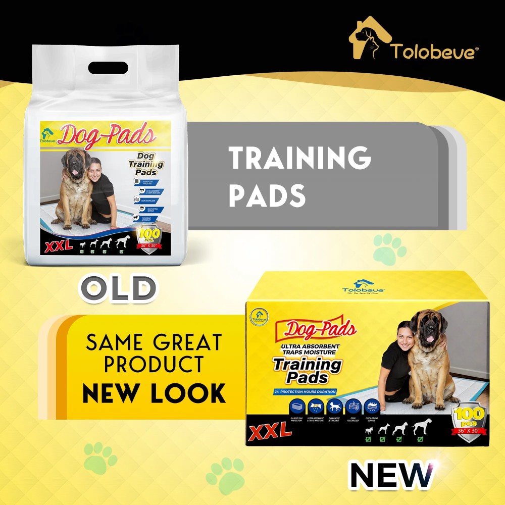 Tolobeve Dog Training Pads, XXL, 30 in x 36 in, 100 Count Disposable Dog Puppy Pee Pads - Image 5