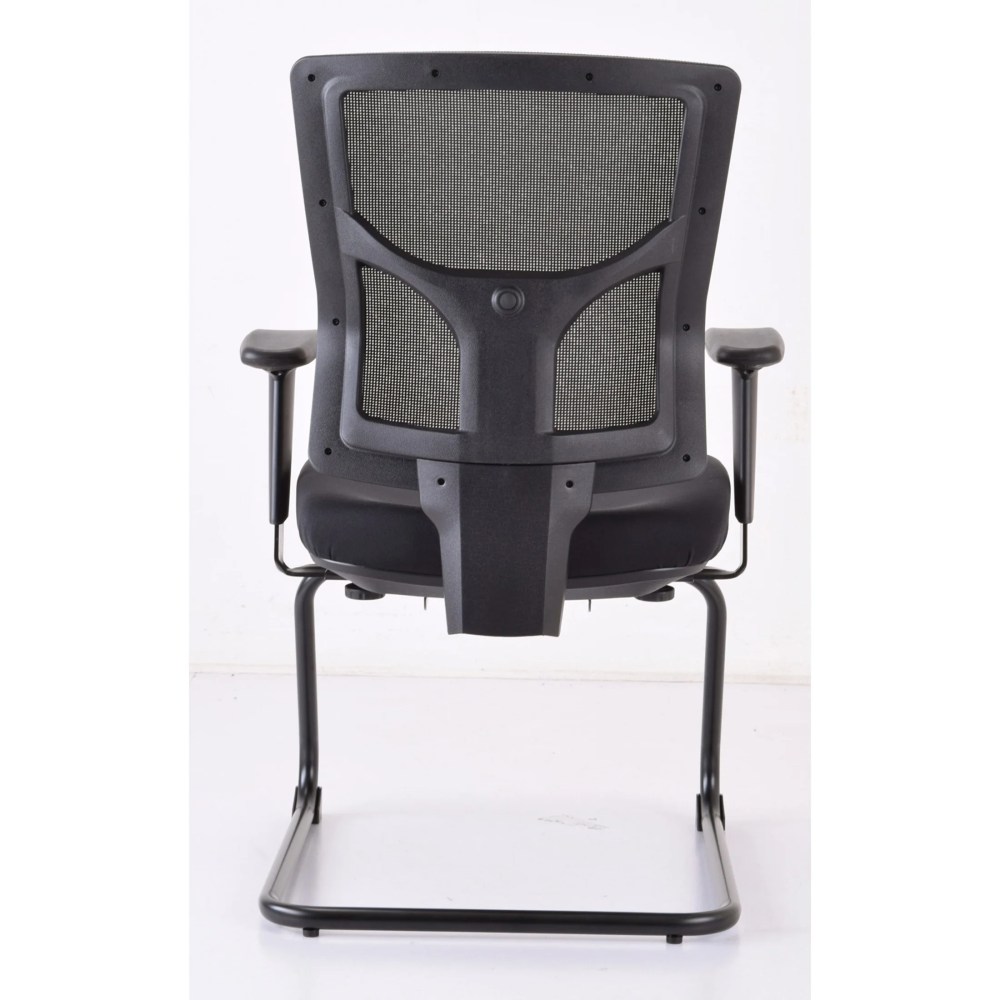 Lorell, Conjure Sled Base Guest Chair, 1 Each, Black - Image 3