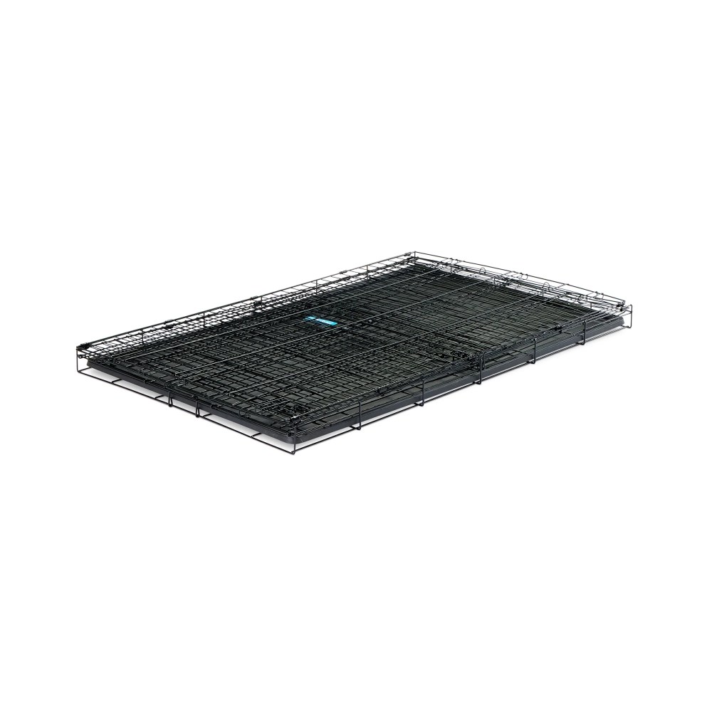 Carlson Pet Products Extra Large Secure Foldable Single Door Metal Dog Crate, Black - Image 7