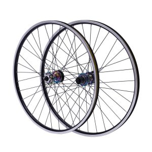 29" Wheelset Front Rear MTB Mountain Bike Wheel kit for 7/8/9/10/11/12S Cassette, Black-441lbs
