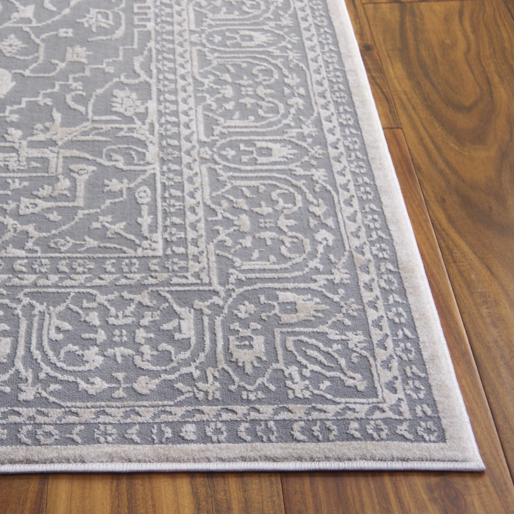 Safavieh Reflection Dolkar Oriental Area Rug, Light Gray/Cream, 12" x 18" - Image 12