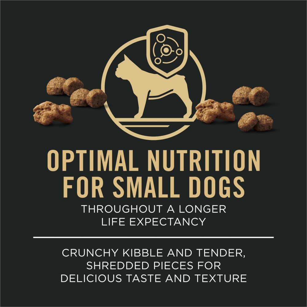Purina Pro Plan Small Breed Dog Food Shredded Blend Chicken and Rice Formula With Guaranteed Live Probiotics - Image 4