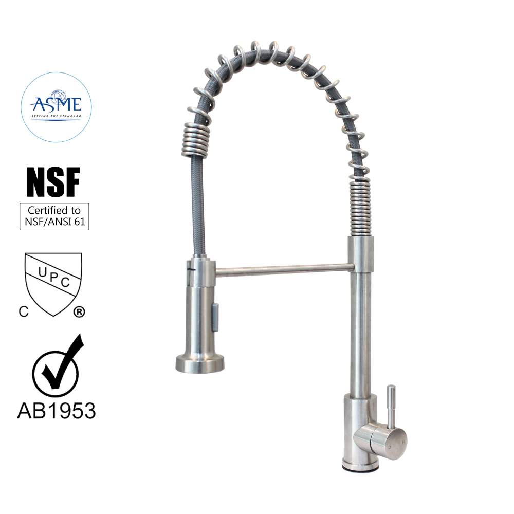 WMF Stainless Steel Silver Kitchen Faucet