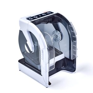 MiBowl Automatic Microchip Cat Feeder with BPA Free Bowl,  Enclosed Back,  and Collar Worn ID Disc