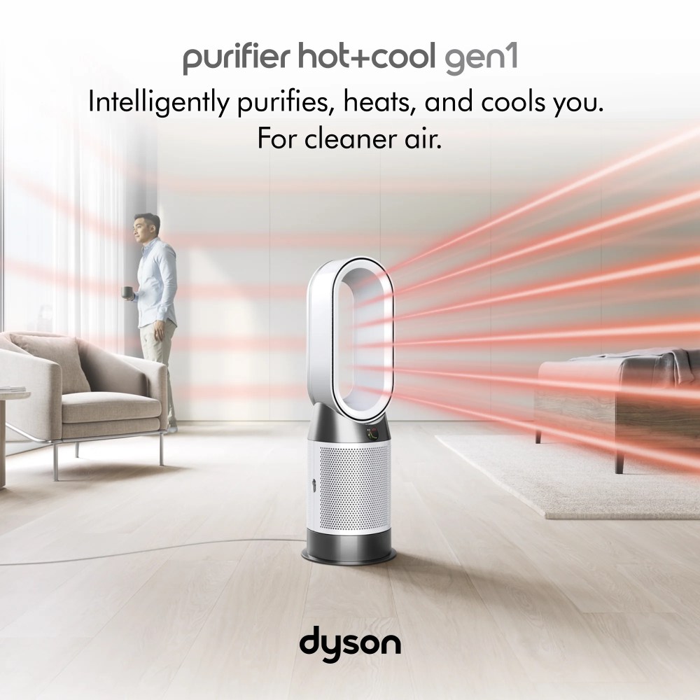 Dyson Purifier HotCool Gen1 HP10 White/White New - Image 8