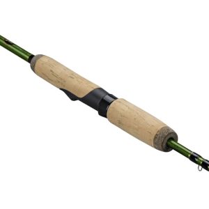 Lew's Wally Marshall Classic Signature Series Spinning Fishing Rod,  5-Foot 6-Inch 1-Piece Rod,  Medium-Light Power,  Black/Green