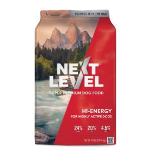 Next Level Hi-Energy for Adult Dogs of All Breeds Multi-Meat Dry Dog Food, 40 lbs