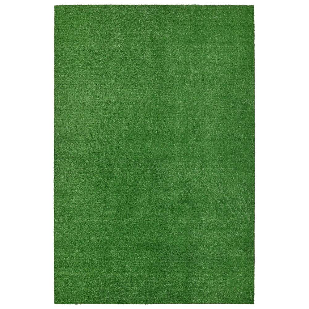 Garland Rug Artificial Grass Green Indoor/Outdoor Area Rug, 8" x 12"