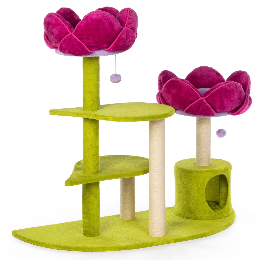 Prevue Pet Products Kitty Power Flower Garden Cat Tree Tower - Image 6