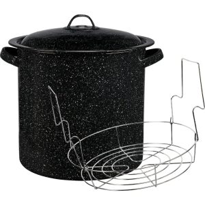 1PK GraniteWare 15.5 Qt. Water Bath Canner w/Jar Rack