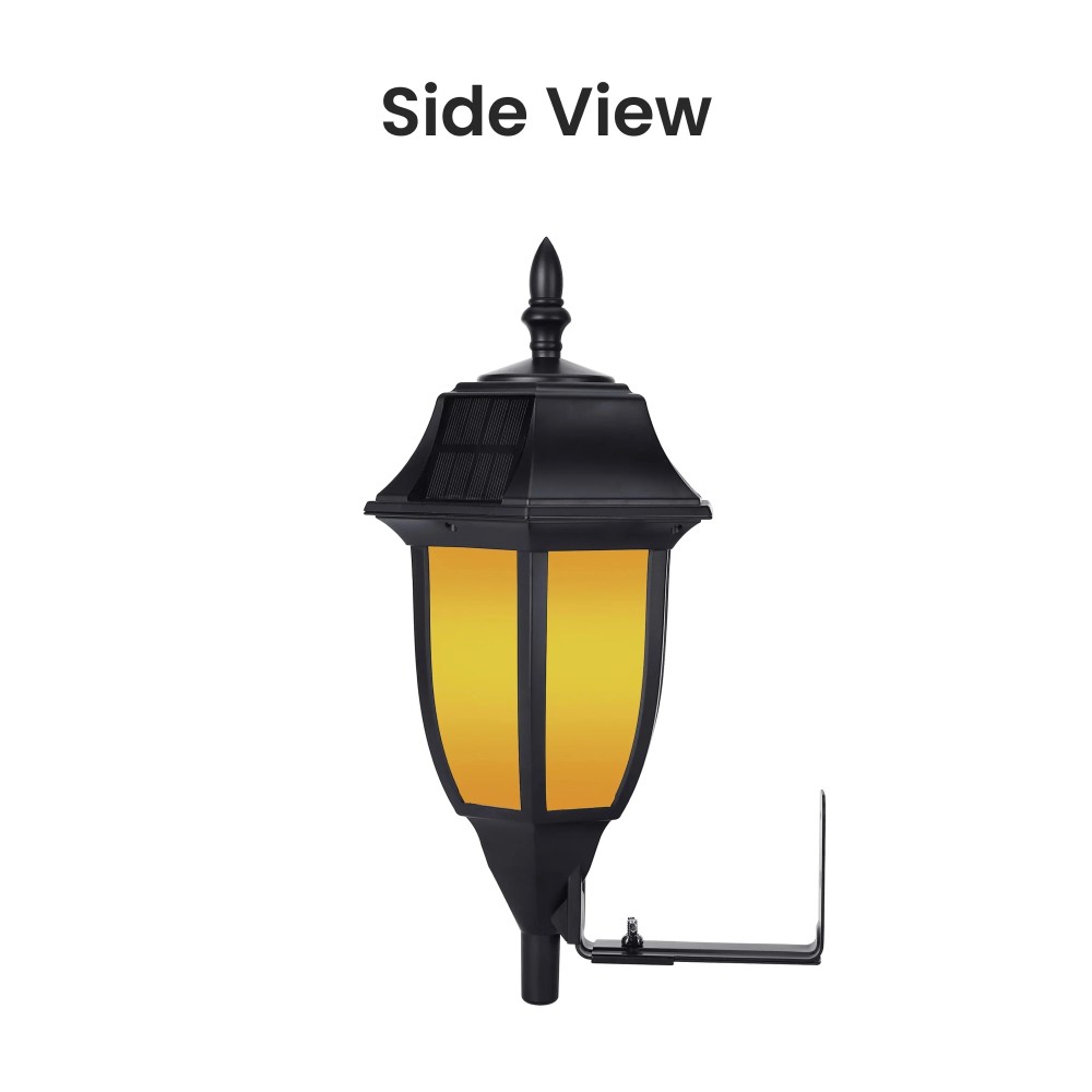 Techko Solar Wall or Pillar Light-Amber or White Light - Image 2