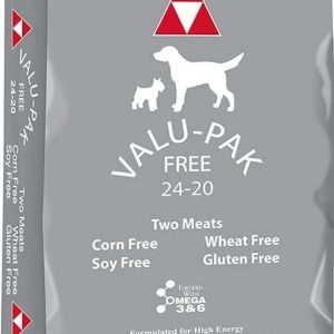 Valu-Pak Free 28-20 Dog Food  Silver Bag  50 lb