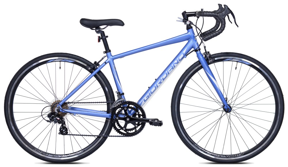 700C Giordano Aversa Road Adult Bicycle, Medium Frame, Fits Rider 5'3" - 5'8", Unisex, Blue