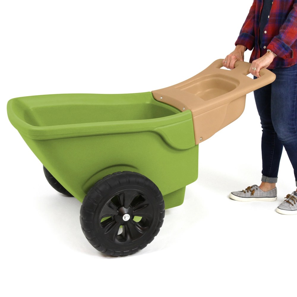 Simplay3 250 lbs Capacity Plastic Foldable Wheelbarrows with Double Wall - Image 8