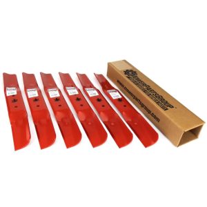(6) 14907 Blades Compatible with Cub Cadet 742-05056,942-05056