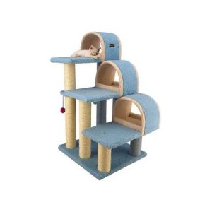 Armarkat Classic Real Wood Cat Tree Model B3803,  38 inch Sky Blue