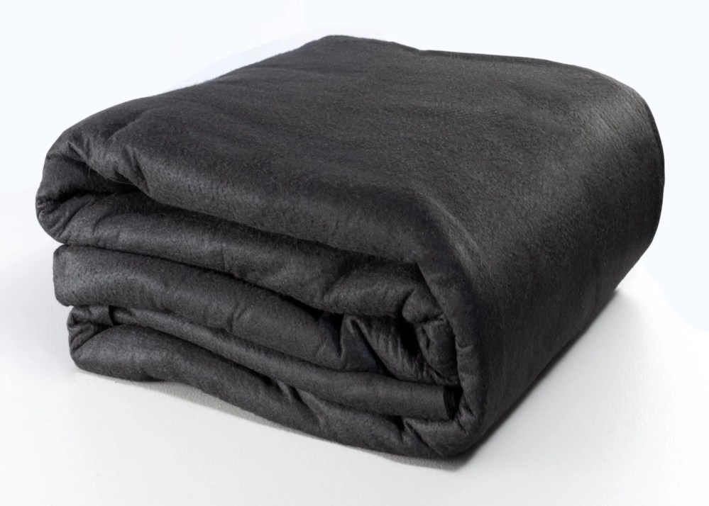Liner Life Pool Liner Pad for 12" x 24" Oval Aboveground Pool, Solid, Geotextile, Black