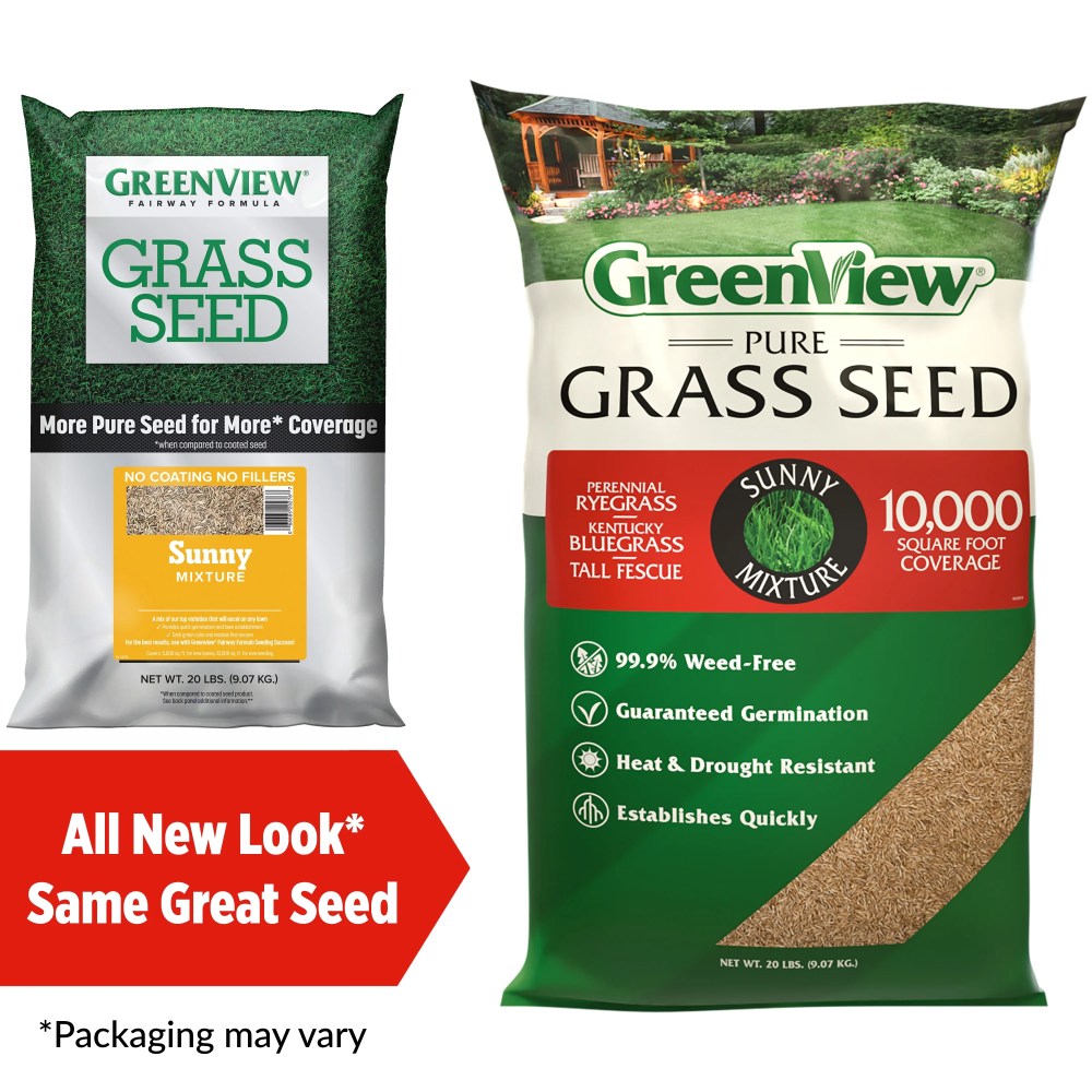 GreenView Pure Grass Seed Sunny Mixture, 20 lb. Bag-Covers up to 10, 000 sq. ft. - Image 4