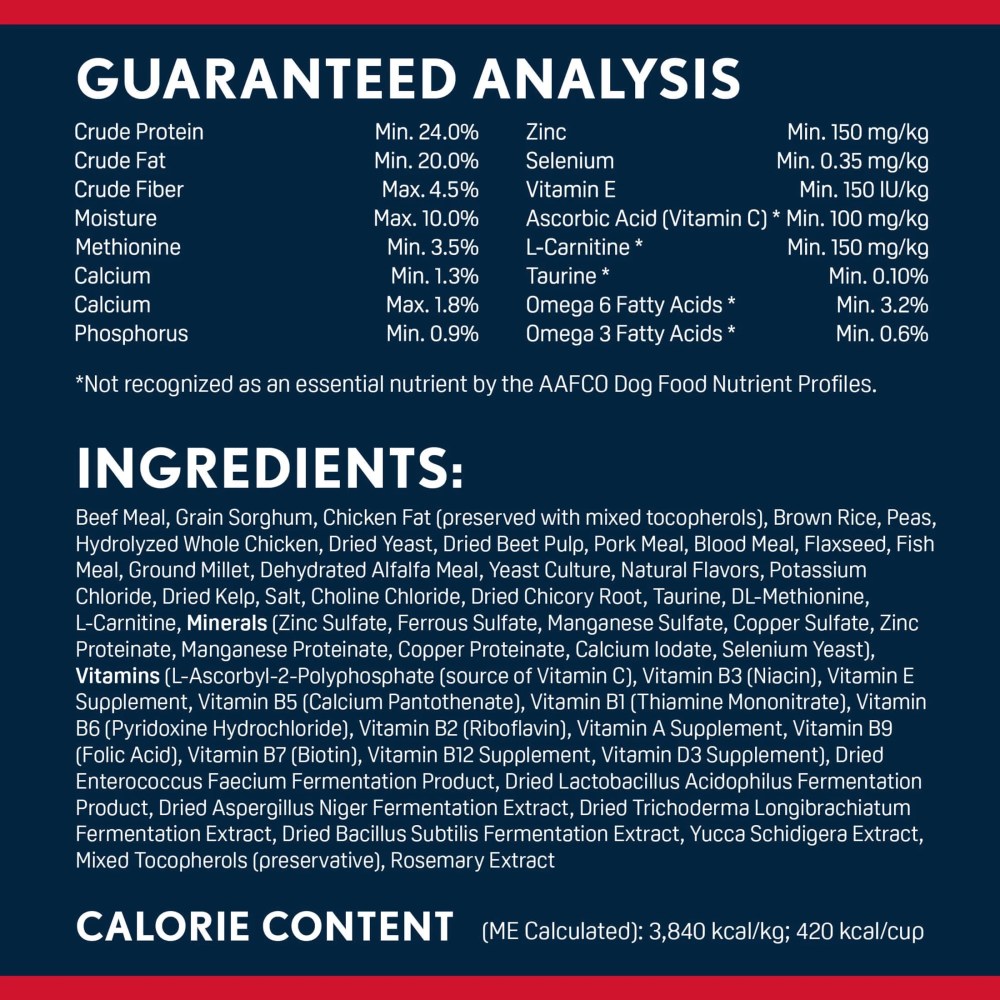 Next Level Hi-Energy for Adult Dogs of All Breeds Multi-Meat Dry Dog Food, 40 lbs - Image 5