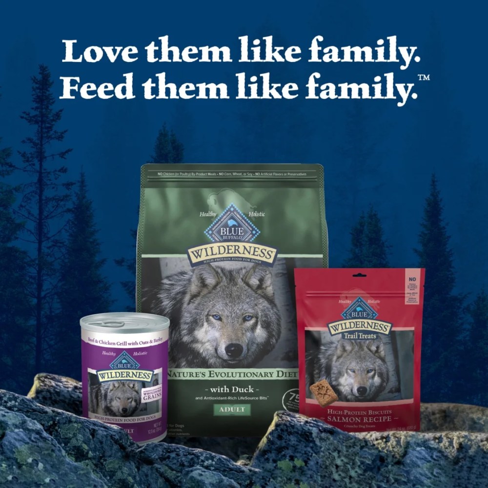 Blue Buffalo Wilderness Natural High-Protein Dry Food for Adult Dogs, Duck, 13-lb bag. - Image 10