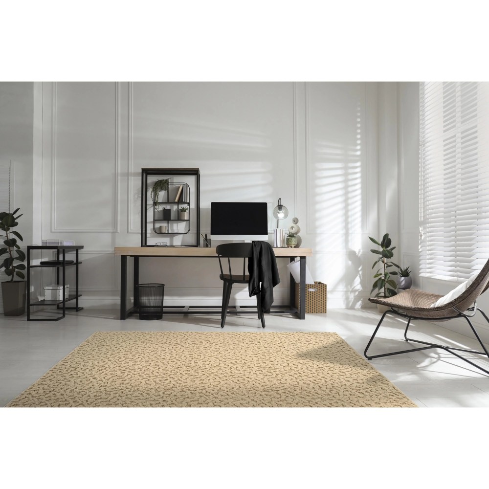 Garland Rug Ivy Tan Indoor Area Rug, 7'6" x 9'6" - Image 3
