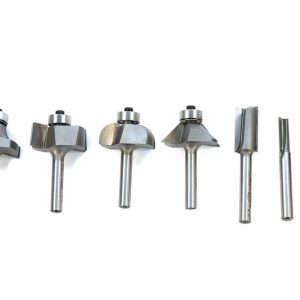 Whiteside Router Bits 402 Basic Router Bit Set,with 1/4" Shank,Retail Packaging,6 Piece Set