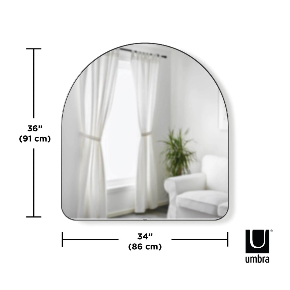 Umbra Hubba 3426" Arched Mirror - Image 5