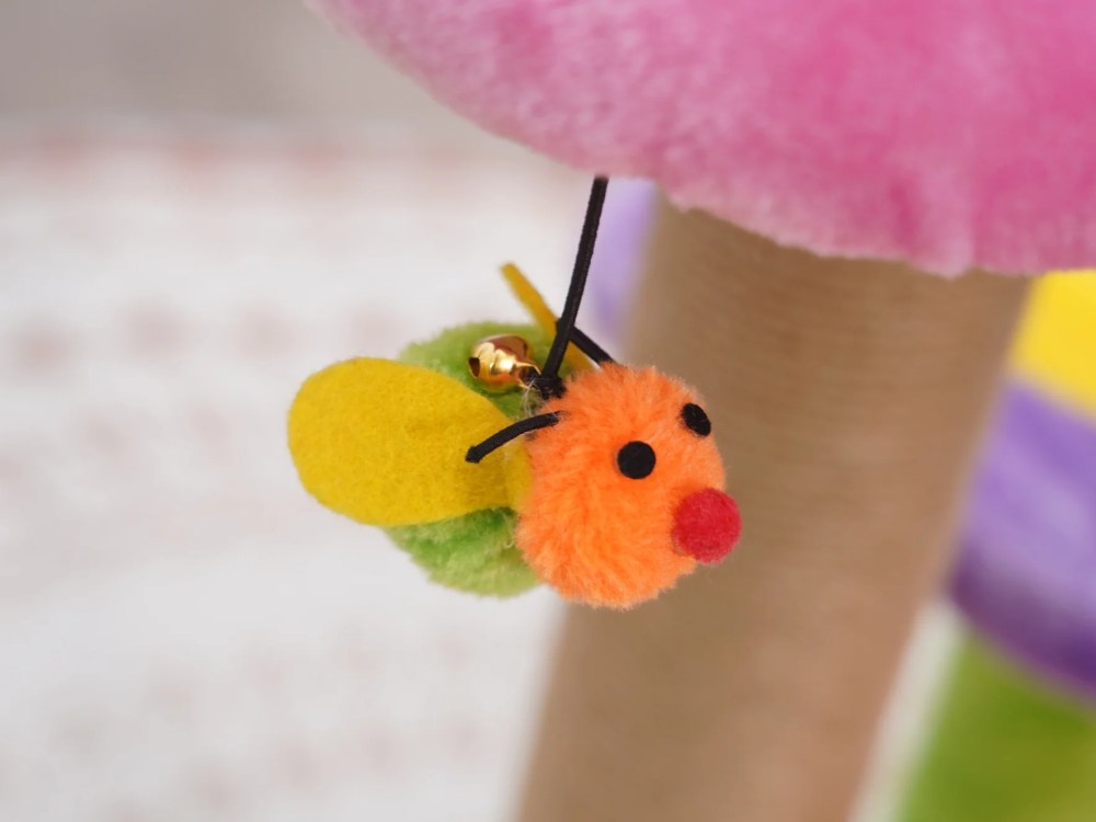 Vibrant Life 4-Level 26" Floral Style Cat Tree with Perches, Scratching Post, Multi Color - Image 13