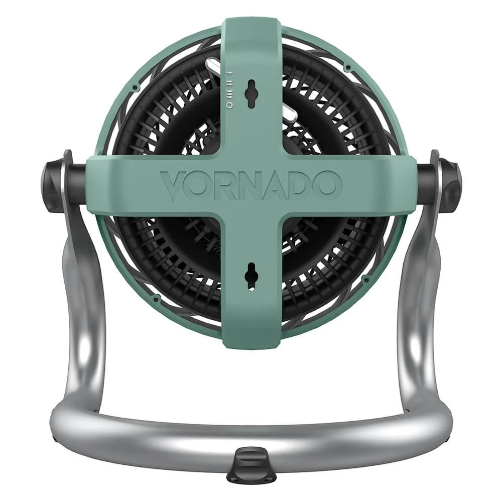 Vornado EXO51 Small Heavy Duty Air Circulator, 3-Speed High Velocity Shop Fan, Dustproof and Water-Resistant Powerful Motor, Industrial High Impact Case, Green - Image 5