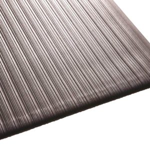 Guardian Air Step Anti-Fatigue Floor Mat, Vinyl, 3'x12", Black