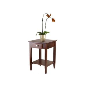 Winsome Wood Richmond Accent End Table,Walnut Finish