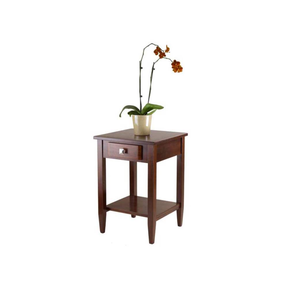 Winsome Wood Richmond Accent End Table,Walnut Finish