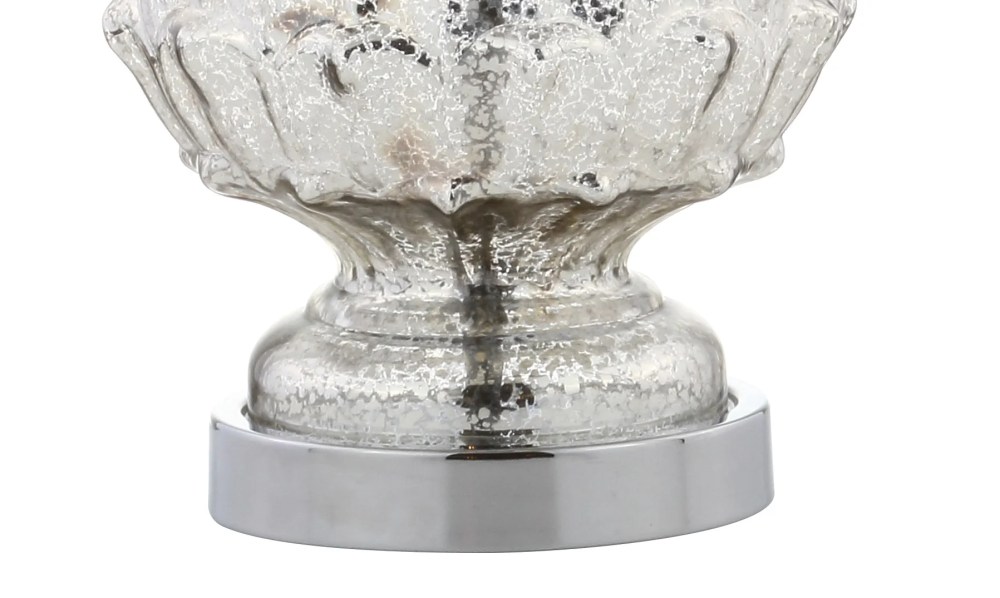 JONATHAN Y Artichoke 25.5" Glass LED Table Lamp, Mercury Silver (Set of 2), JYL1076A-SET2 - Image 4