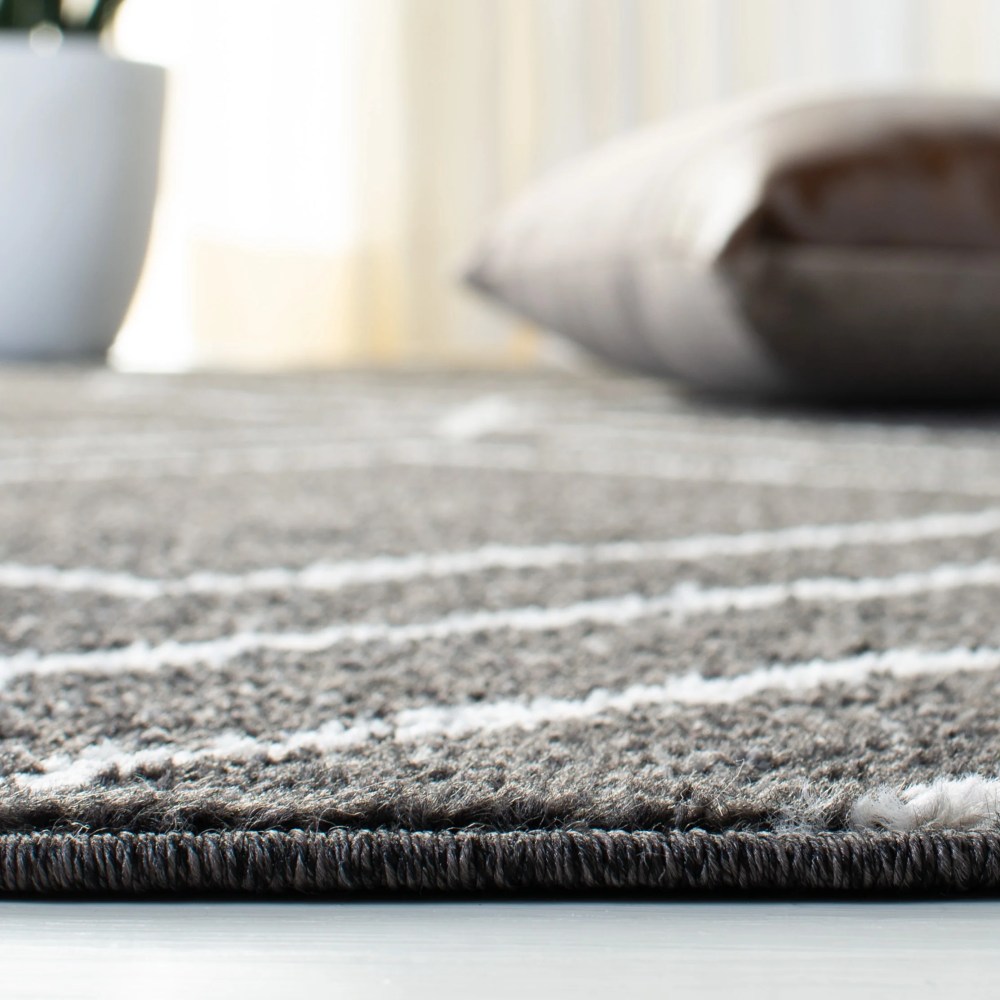 SAFAVIEH Adirondack Caitriona Geometric Squares Area Rug, Brown/Ivory, 5'1" x 7'6" - Image 11