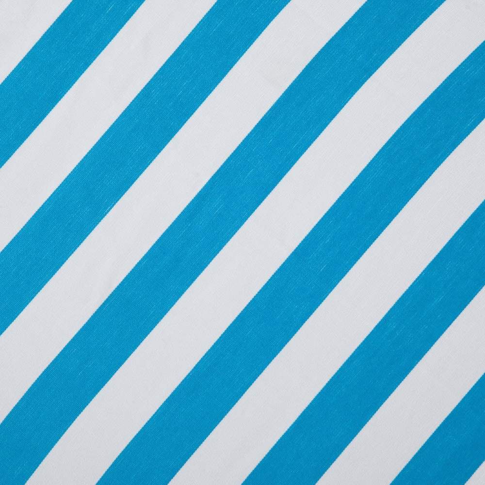 DestinationGear 6 ft. Aluminum Italian Stripe Bar Height Umbrella - Image 3