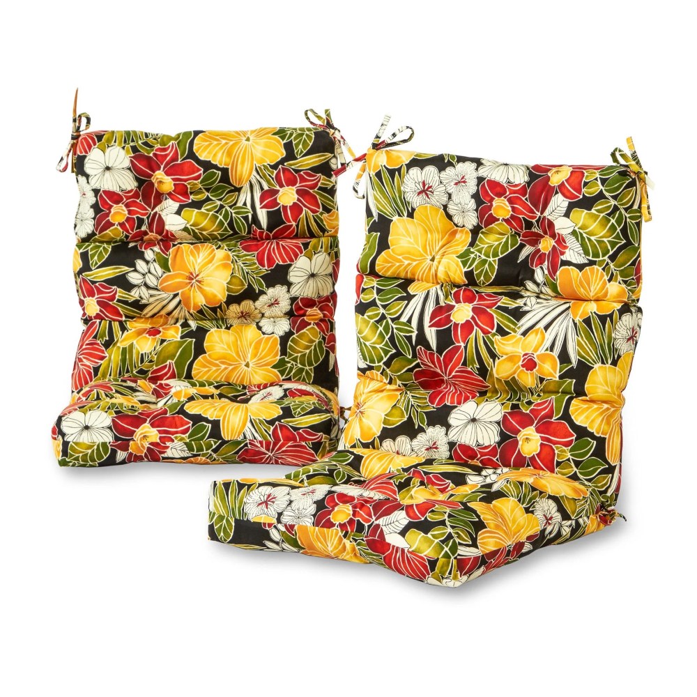 Sunbeam 44 x 22 in. Outdoor High Back Chair Cushion (2-Pack) by Greendale Home Fashions - Image 76