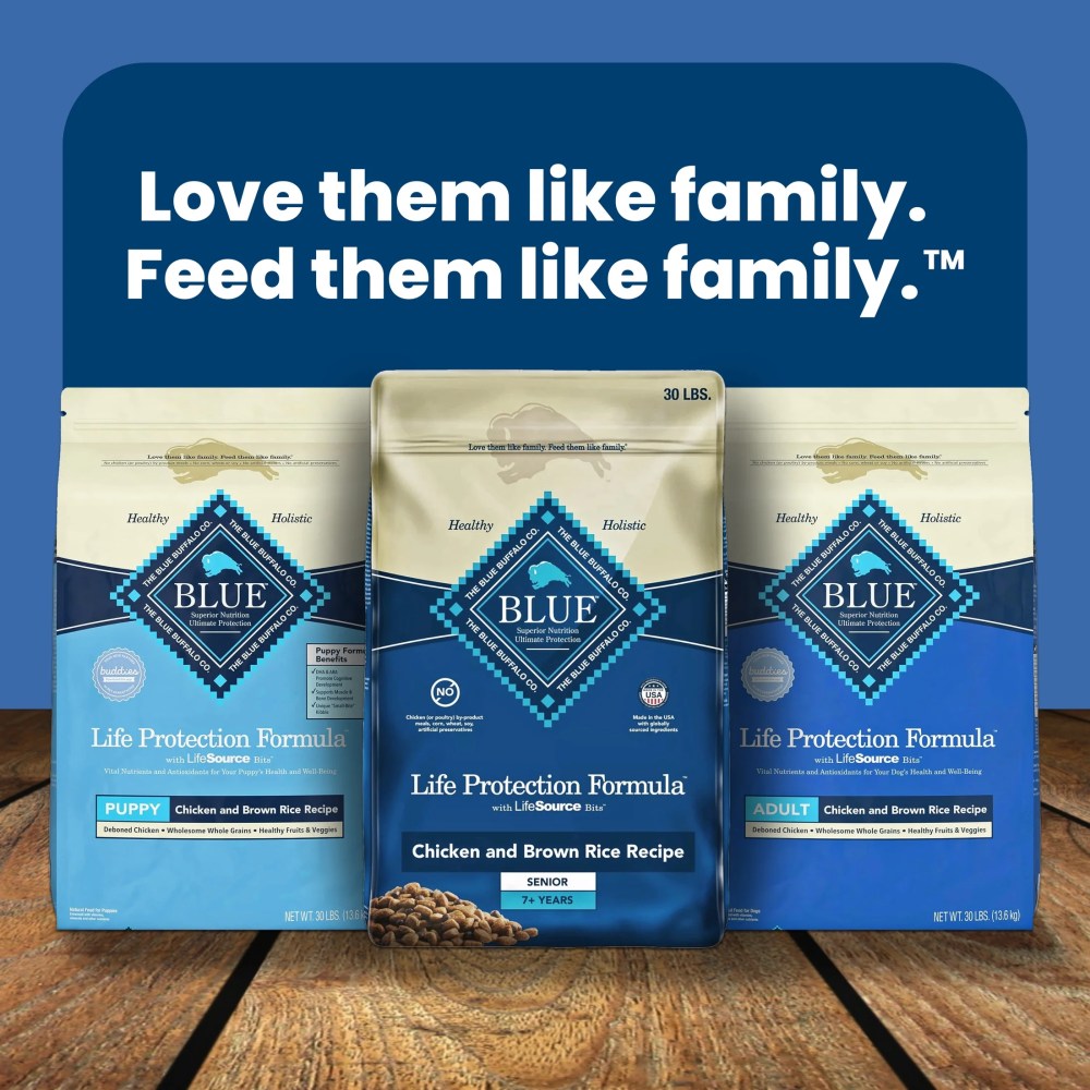 Blue Buffalo Life Protection Formula Large Breed Dry Dog Food, Lamb & Rice, 30-lb. Bag - Image 2