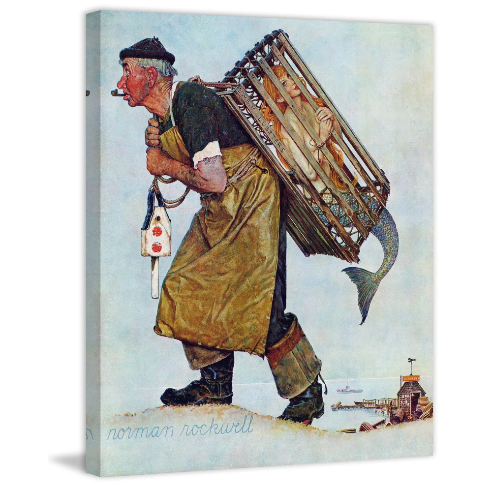 Marmont Hill Mermaid Wall Art