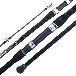 Berrypro Surf Spinning Rod IM8 Carbon Surf Fishing Rod (9'/10'/10'6"/11'/12'/13'3")11"-Casting-2pc