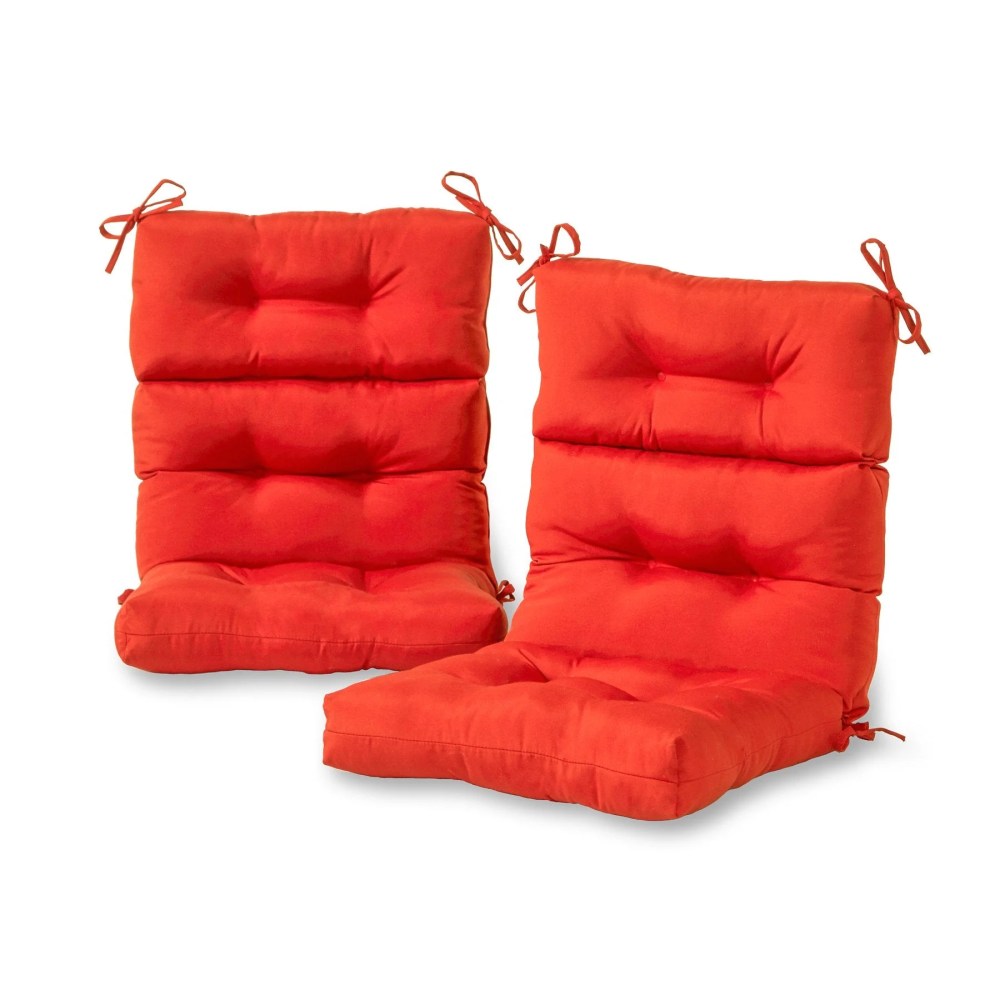 Sunbeam 44 x 22 in. Outdoor High Back Chair Cushion (2-Pack) by Greendale Home Fashions - Image 21