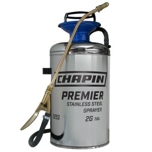 Chapin 1253: 2-gallon Premier Stainless Steel Tank Sprayer for Fertilizer,  Herbicides and Pesticides
