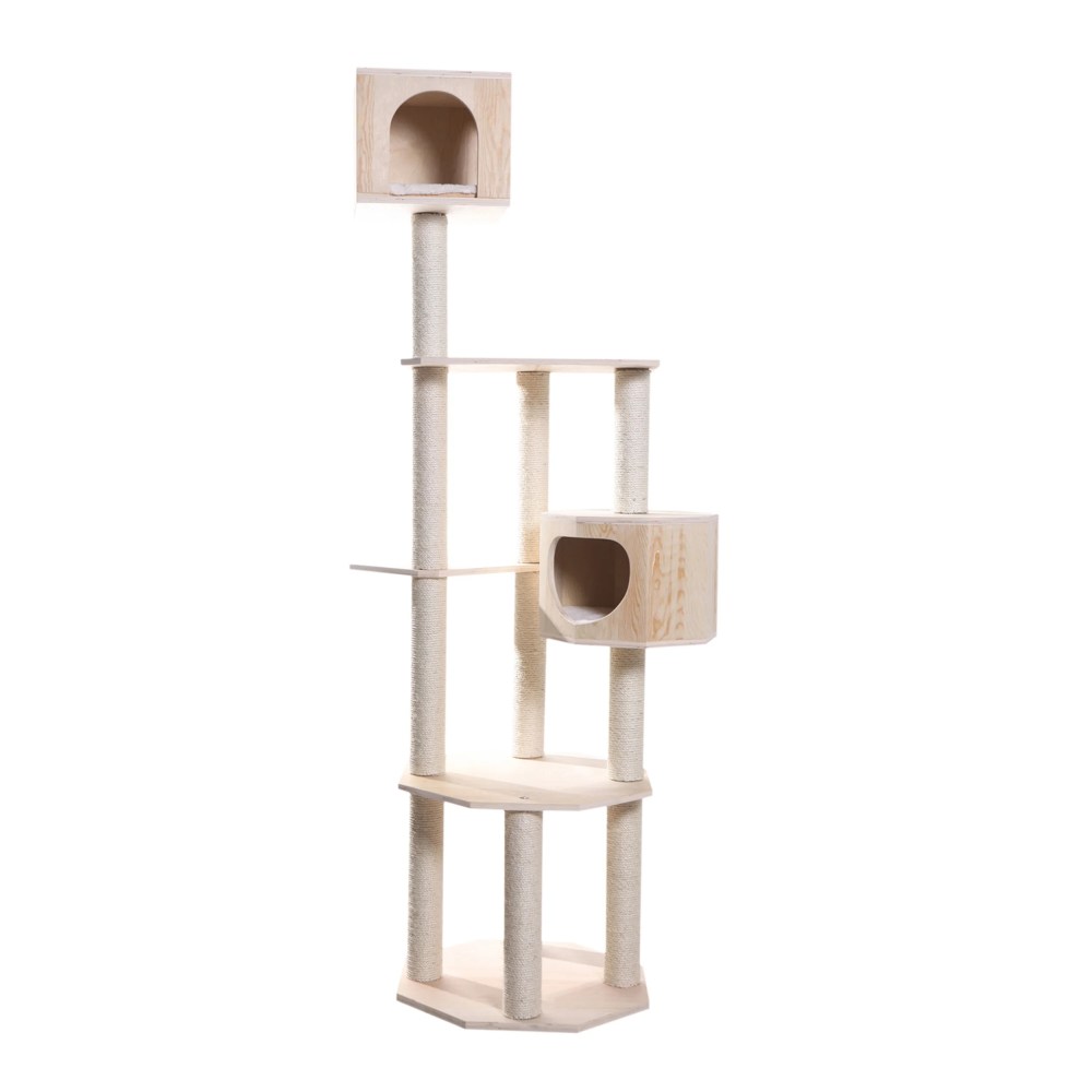 Armarkat Premium Pinus Sylvestris Wood, real wood Cat Tree S8502 - Image 3