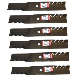 (6) 596-306 Oregon G5 Gator Mulcher Blades Compatible With John Deere M115496,M13518,M135590,M76467
