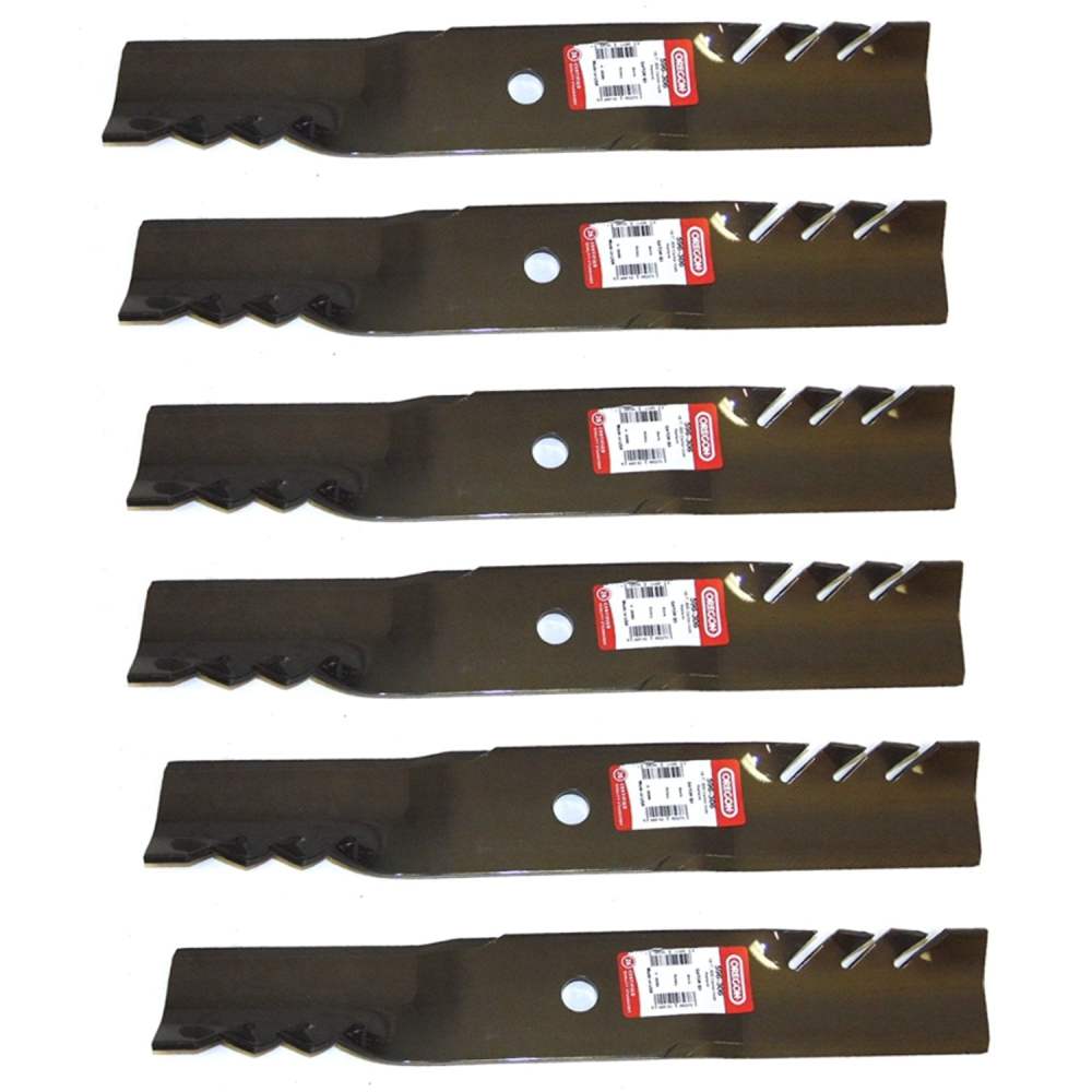 (6) 596-306 Oregon G5 Gator Mulcher Blades Compatible With John Deere M115496,M13518,M135590,M76467