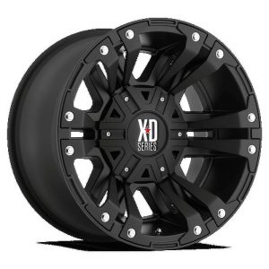 XD Aluminum Rim XD822 MONSTER II 17X9in Matte Black Finish,  XD82279054712N