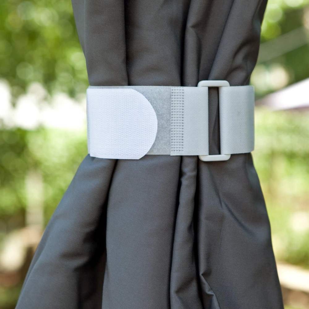 DestinationGear 8.5 ft. Aluminum Market Umbrella with Wind Resistant Doppler, Charcoal - Image 6